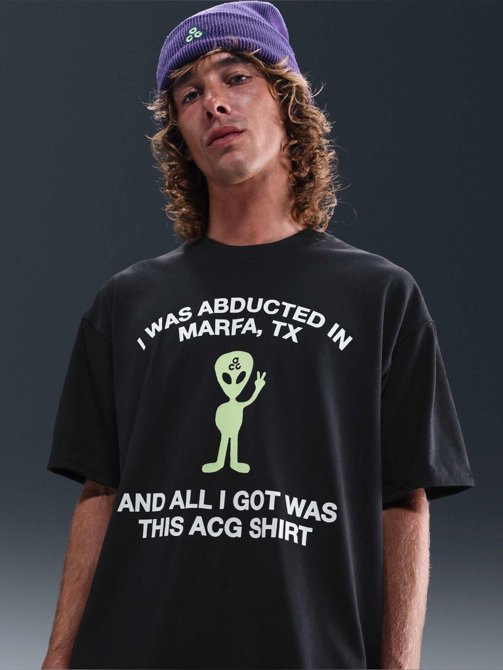 NIKE ACG abducted alien marfa tee men’s small